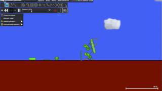 funny phun car bomb using phun 2D physics sandbox