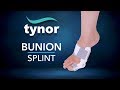 How to wear Tynor Bunion Splint to correct the hallux abducto valgus deformity of the big toe