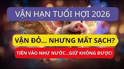 VẬN HẠN TUỔI HỢI 2026: Vận Đỏ NHƯNG Mất Sạch! | Hóa Giải 3 Hung Tinh (Tiểu Hao, Kiếp Sát)