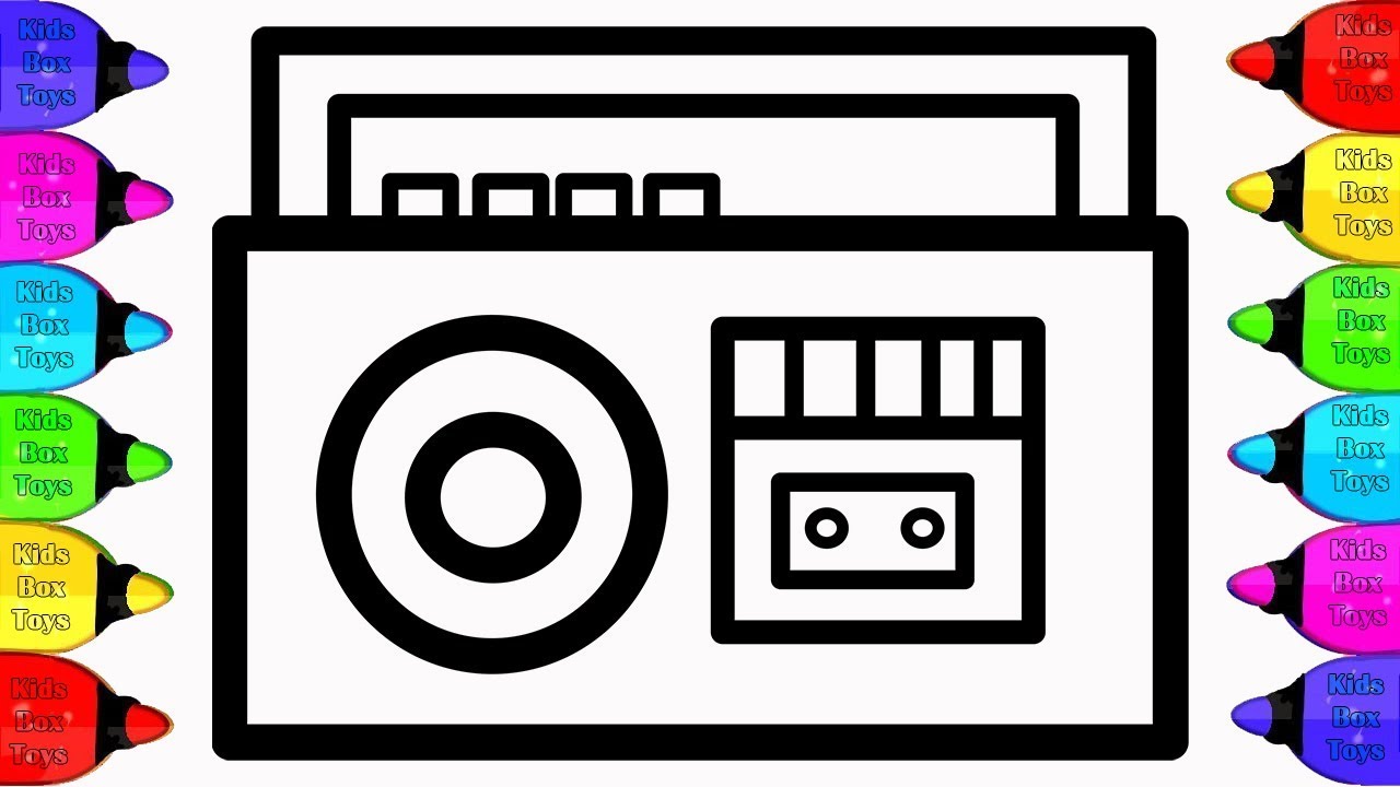 Toy Radio Coloring And Drawing For Children Learn Colors With Radio Drawing For Kids Radio Drawing Learning Colors Toy Radio Coloring And Drawing For Children Learn Colors With Radio Drawing For Kids Radio Drawing Learning Colors