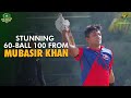 A stunning 60ball  from mubasir khan  pcb  ma2l