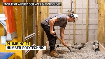 Plumbing at Humber Polytechnic