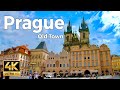 Prague, Czech Republic Walking Tour Part 1 - Old Town (4k Ultra HD 60fps)