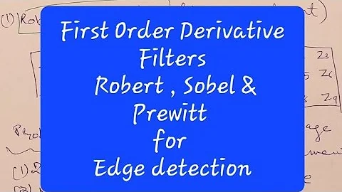 Robert Sobel Prewitt Filters Application Solved Example @eigh minutes engineering