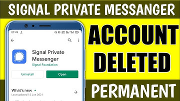 Signal Private Messenger Account Delete Kaise Kare - How to Delete Signal Account Permanent
