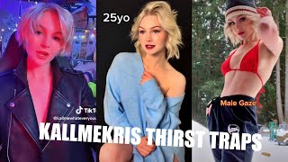 Kallmekris thirst traps Tiktok compilation👀