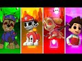 PAW Patrol Marshall 🆚 Chase 🆚️ Rubble 🆚️ Zuma 🎶 Tiles Hop EDM Rush 1
