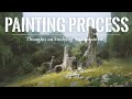 Secret ruins  digital painting process and commentary