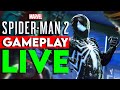 🔴LIVE! *NEW* SPIDERMAN 2 GAMEPLAY! Best Suit &amp; Abilities | Full Walkthrough Part 3