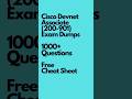 Cisco DevNet 200-901 course #ciscoexam #devnetassociate #200901 #howtopassdevnet #devnettraining