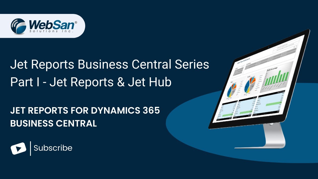 Jet Reports for Dynamics 365 Business Central Part 1 - Jet Reports and Jet photo