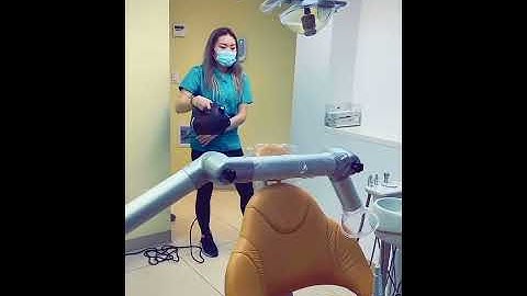 Disinfecting our office with HOCl Fogging