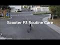 KickScooter F3 Series - Routine Care video