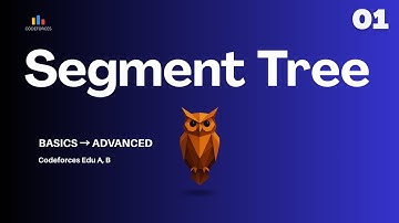 Segment Tree Tutorial (Basics to Advanced) | Sum & Minimum Queries | Codeforces EDU A & B