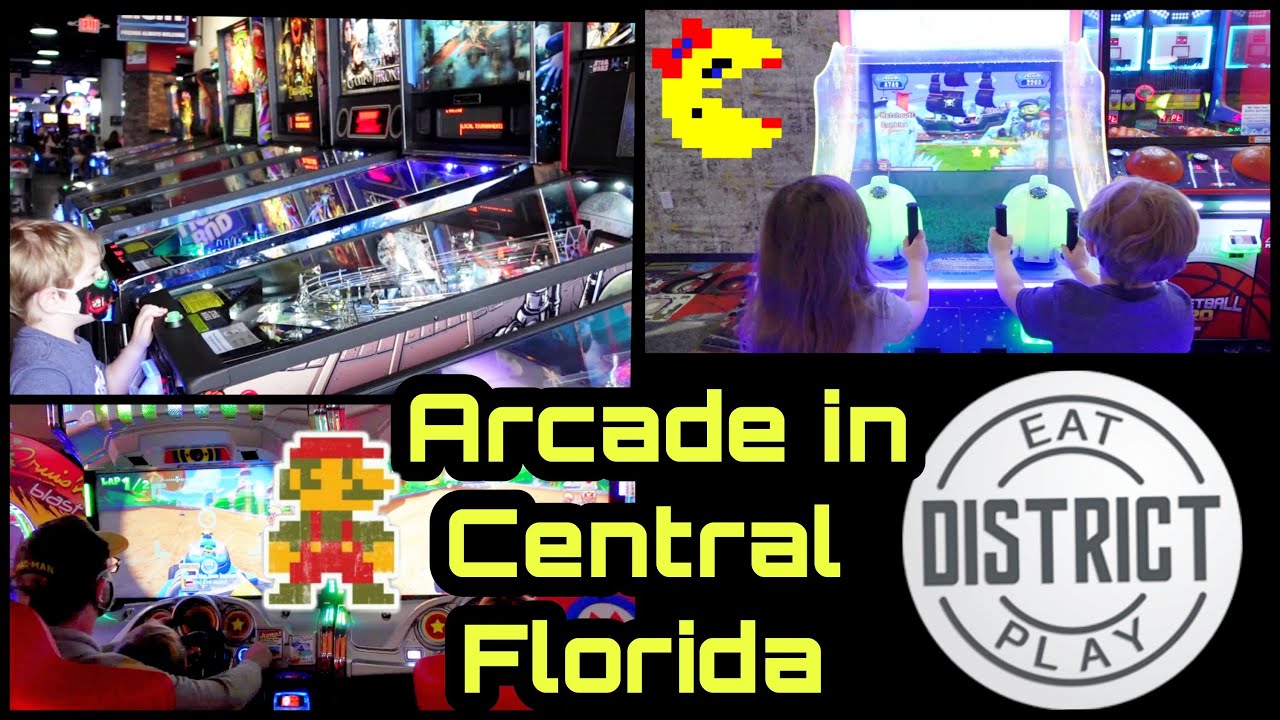 The District Eat & Play Arcade in Central Florida Bowling & Pinball
