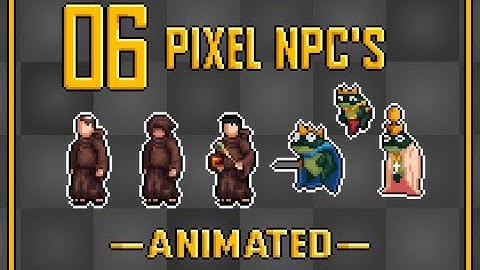 NPC Characters 13 - Pixel Art