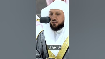 (وقال ربكم ادعوني استجب لكم)تأثر الشيخ ماهر المعيقلي#قرآن #ماهر_المعيقلي #سورة_غافر