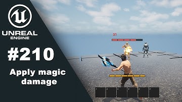 RPG Tutorial 210. Apply magic damage (Unreal Engine 5)
