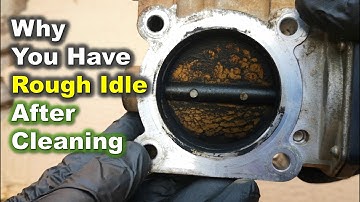 How to FIX Engine Running Rough AFTER Cleaning Throttle Body / Stop Rough Idle Easily