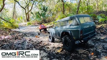 RC Trail Trucks Out Exploring Redcat Gen 8 & Traxxas TRX4 Sport Both on 3s lipo Venom OMGRC