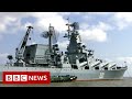 Russia's flagship Black Sea missile cruiser “seriously damaged” – BBC News