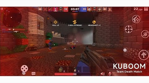 KUBOOM | Full Gameplay | Team Death Match | Backgamez | #kuboom #3dgames #backgamez