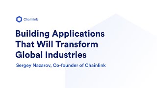 Building Applications That Will Transform Global Industries