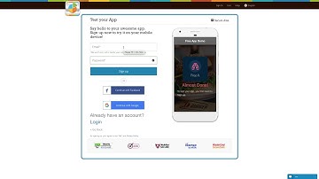 How to create an app for free?