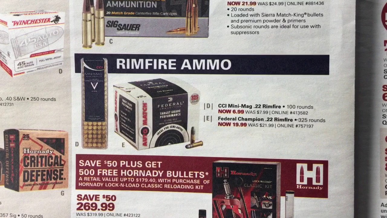 GANDER MOUNTAIN 22lr on sale!! YouTube