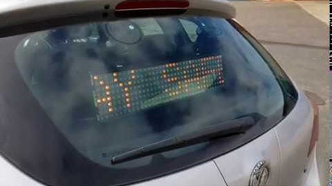 Traffic Commander LED Matrix sign - 2