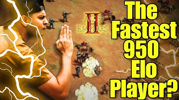 I am the Fastest Low Elo Player. Change my mind! #AoE2