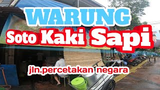 Soto Kaki Sapi Mencos Percetakan Negara