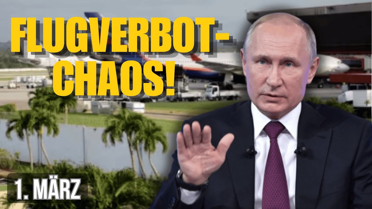 EUROPA AM ABGRUND: RUSSISCHES FLUGVERBOT STÜRZT AIRLINES IN DIE KRISE!