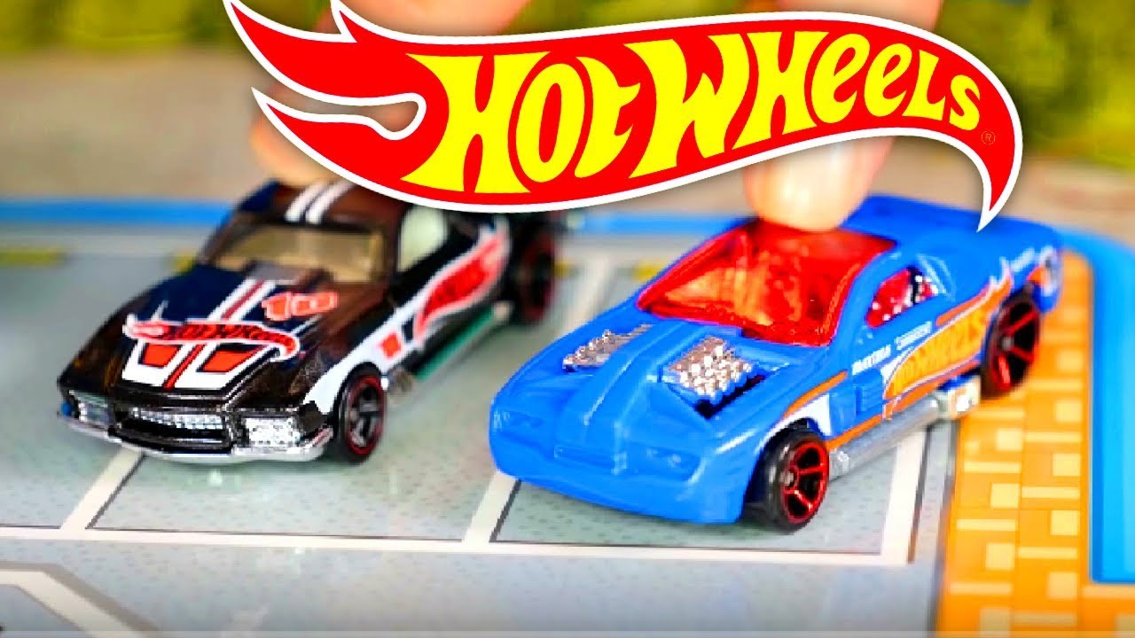 toy car race video