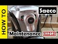 Saeco Odea Go - Maintenance and Errors explained