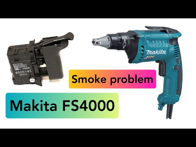 Makita FS4300 Drywall screwdriver 1/4 inch - YouTube