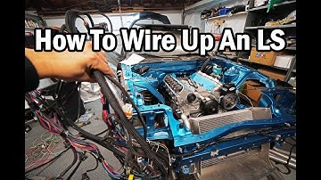 How To Wire Up An LS Engine - LS Harness Explained - FD RX7 Race Car Build Video Series 31