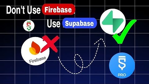 Supabase Sketchware - Use Supabase database as alternative of Firebase