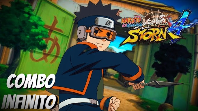 COMO FAZER COMBOS INFINITOS COM O NARUTO MODO SANNIN