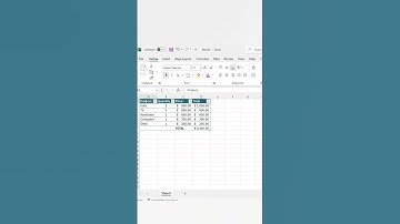 Remove Filter in Excel  #excel #exceltips #shorts #removefilter #exceltutorial