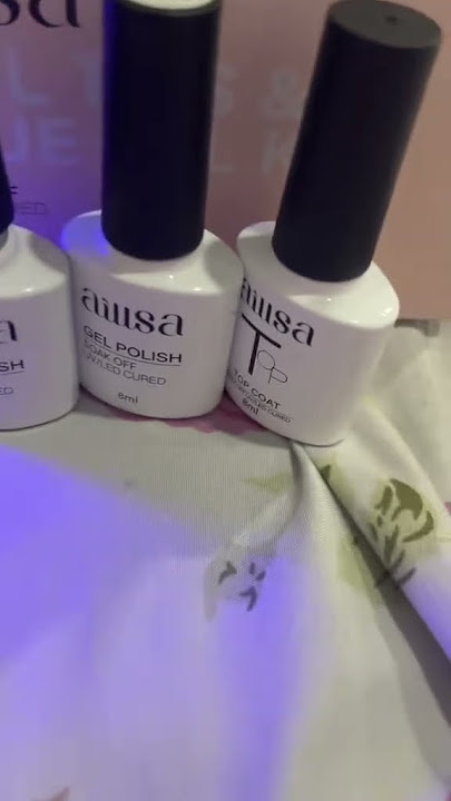 Uñas en casa.