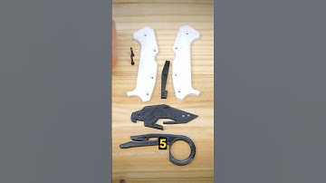 3D Printed Karambit Utility Knife! #3dprinting #shorts #diy