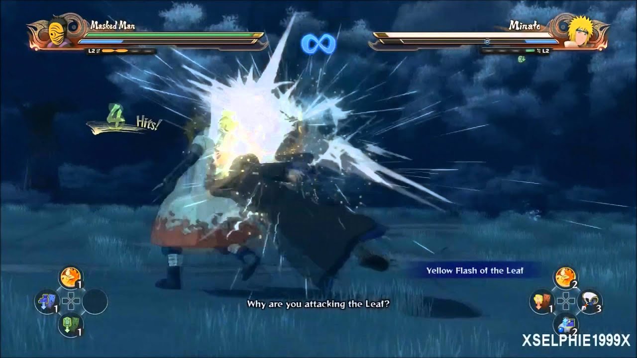 Naruto Ultimate Ninja Storm 4: Masked Man Vs Minato (S Rank)