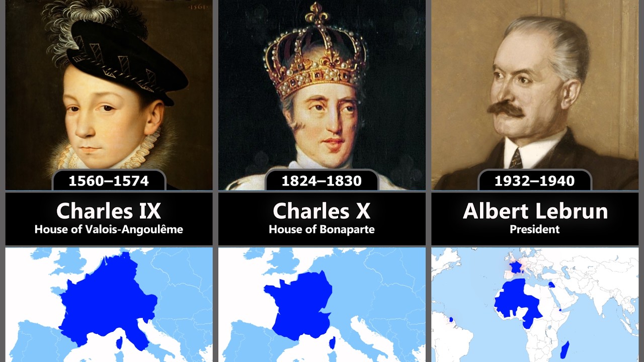 All Rulers of France (843–Present) | Kings, Emperors & Presidents Timeline