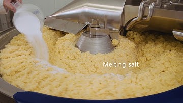 バキュームカッター「GEA Cutmaster 」チーズ製品