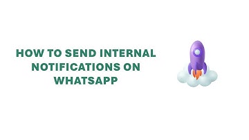 Send Internal Notifications on WhatsApp in Go High Level