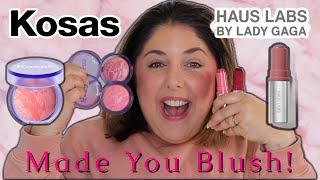 NEW Haus Labs Color Fuse Glassy Blush Balm AND Kosas Blush is Life!