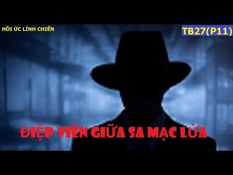 TB27(P11)  ĐIỆP VIÊN GIỮA SA MẠC LỬA/ hồi ức lính chiến( 897)