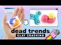 VIRAL TRENDS Clay Cracking! Nostalgic DIYs & ASMR Compilation