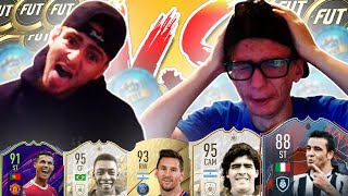 FUT DRAFT CHALLENGE VS MY BROTHER NO WAY THIS HAPPENNED FIFA 22 ULTIMATE TEAM